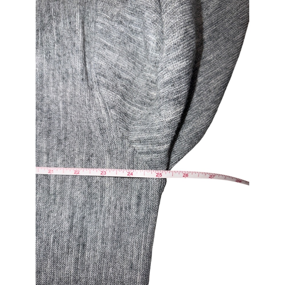 Vintage Izod Lacoste Mens XL Gray Cardigan Sweater Orlon Acrylic Made in USA - Picture 9 of 10